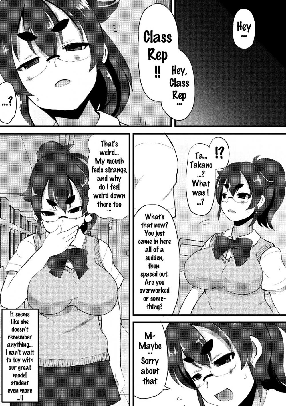 Hentai Manga Comic-A Large Breasted Honor Student Makes The Big Change to Perverted Masochist-Chapter 5-12